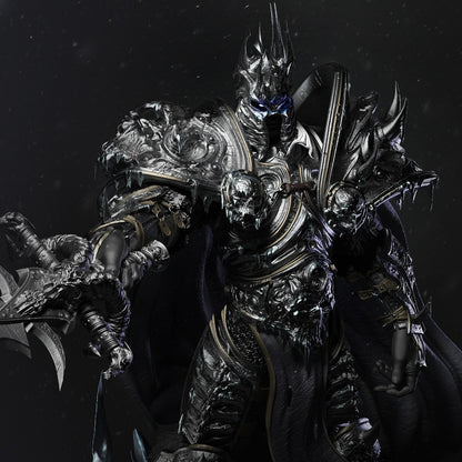 Undead Frost Monarch Garage Kit - Necrotic Sovereign Statue 1:8 & 1:12 Scale - 3D Printed Cursed Soul Warrior Resin Figure