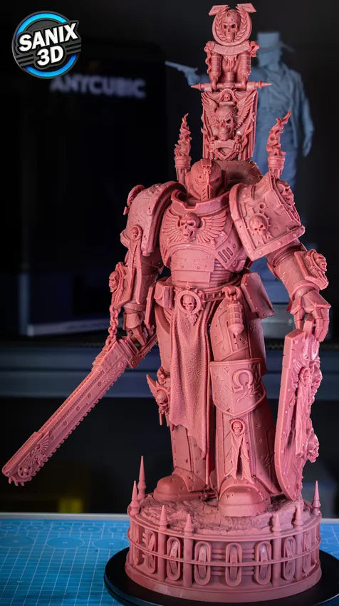 Galactic Legionary Titus Garage Kit - Heavy Armor Omega Soldier 1:8 Scale - 3D Printed Sanix 3D Resin Figure