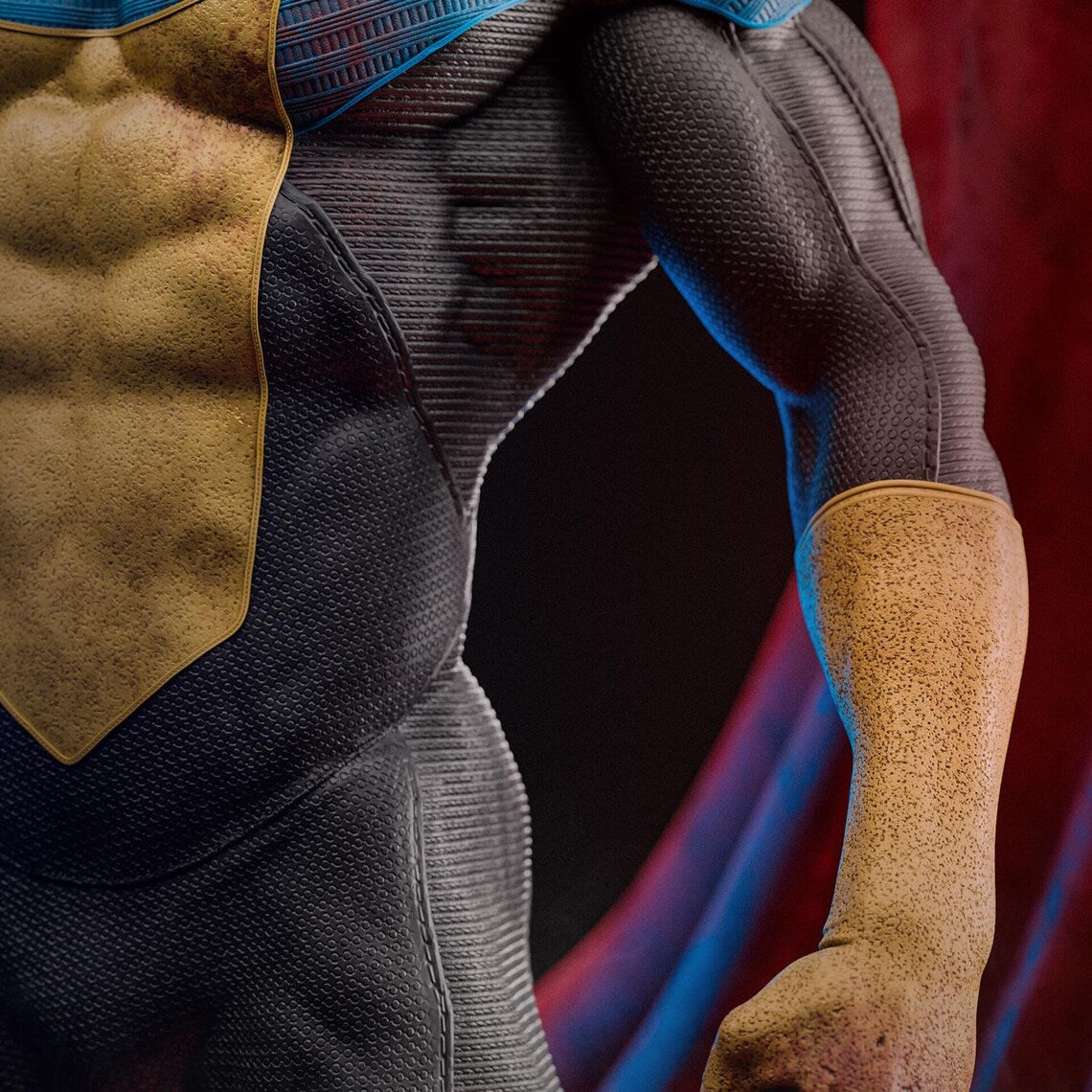 Unstoppable Alliance Diorama Garage Kit - Cosmic Father & Son 1:6 Scale Statue - 3D-Printed Superhero Resin Figure