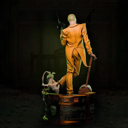 Grünengesichtiger Unruhestifter Garage Kit - Zoot Suit Chaos im Maßstab 1:6 - 3D-gedruckte Toon Studios Harzfigur