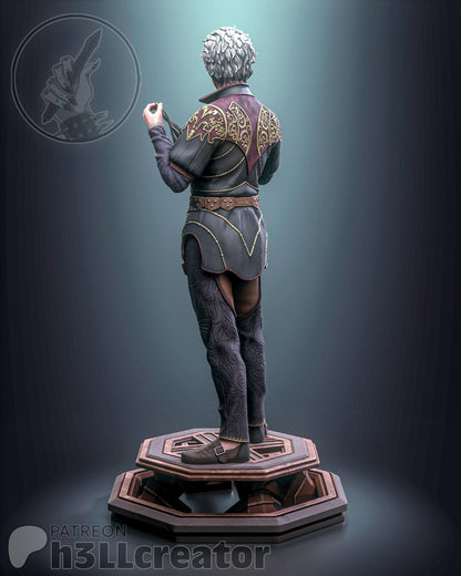 Pale Noble Garage Kit - Cunning Vampire Statue 1:12 Scale - 3D Printed Moonlight Wanderer Rogue Resin Figure