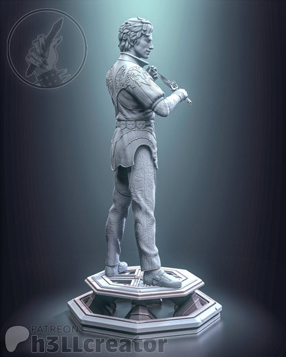 Pale Noble Garage Kit - Cunning Vampire Statue 1:12 Scale - 3D Printed Moonlight Wanderer Rogue Resin Figure