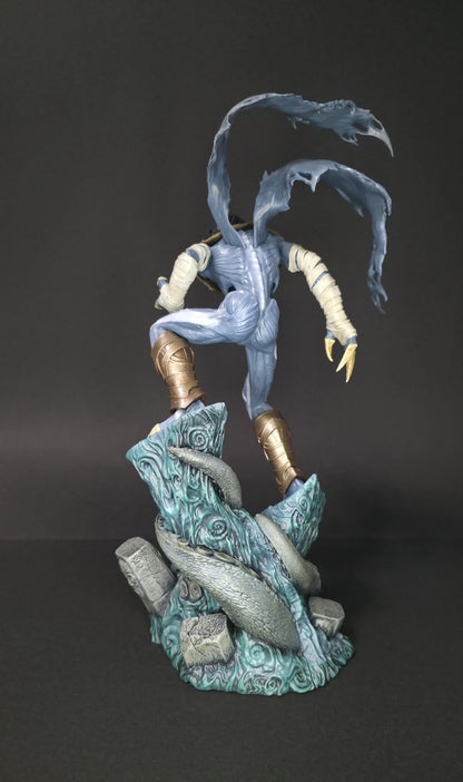 Vengeful Reaver Garage Kit | Soul Devouring Wraith in 1:9, 1:8 & 1:6 Scale | 3D Printed Vampire Resin Figure