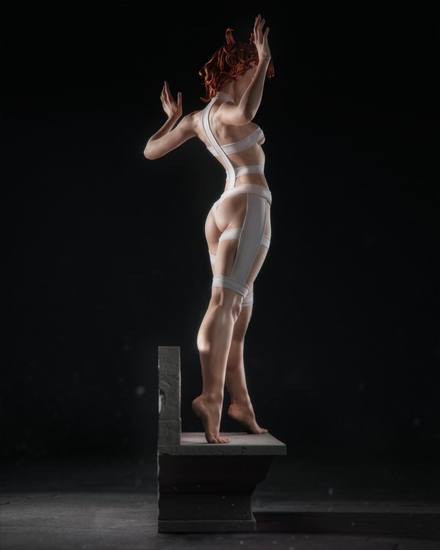 Das Höchste Wesen Garage Kit - Interstellare Prophezeiungs-Mädchen im Maßstab 1:6 - 3D-gedruckte CA3D Studio Harzfigur