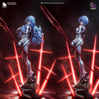 Serene Vorhut Garage Kit - Erste Ätherische Agentin im Maßstab 1:8 - 3D-gedruckte Bulkamancer Harzfigur