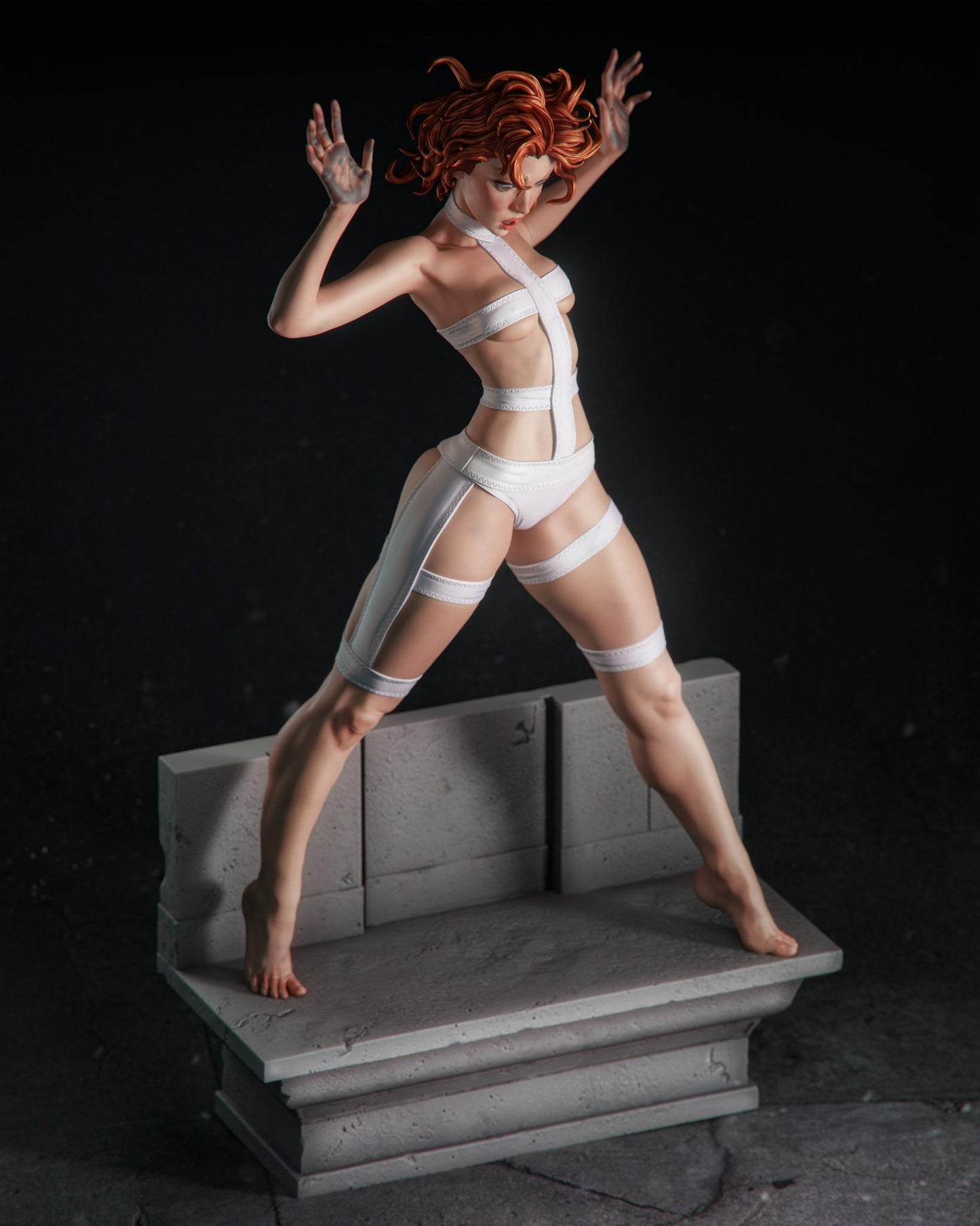 Das Höchste Wesen Garage Kit - Interstellare Prophezeiungs-Mädchen im Maßstab 1:6 - 3D-gedruckte CA3D Studio Harzfigur