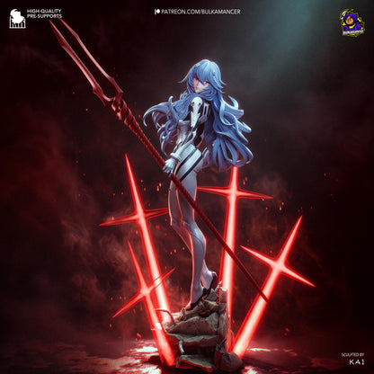 Serene Vorhut Garage Kit - Erste Ätherische Agentin im Maßstab 1:8 - 3D-gedruckte Bulkamancer Harzfigur