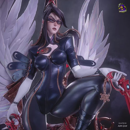 Shadow Sorceress Garage Kit - Bullet Arts Maiden Statue 1:8 Scale - 3D Printed Paranormal Action Hero Resin Figure
